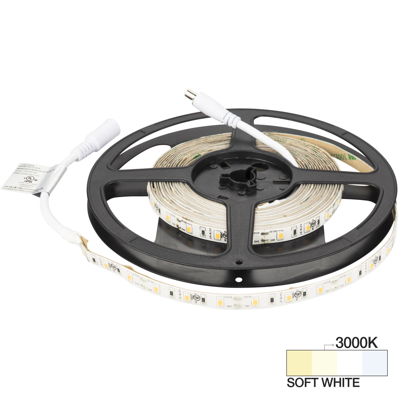 ILLUMA Radiance LED Tape Lighting With Micro Waterproof Coat 32 ft. - 3000K 120 Lumens per ft and 1.5Watts per ft.