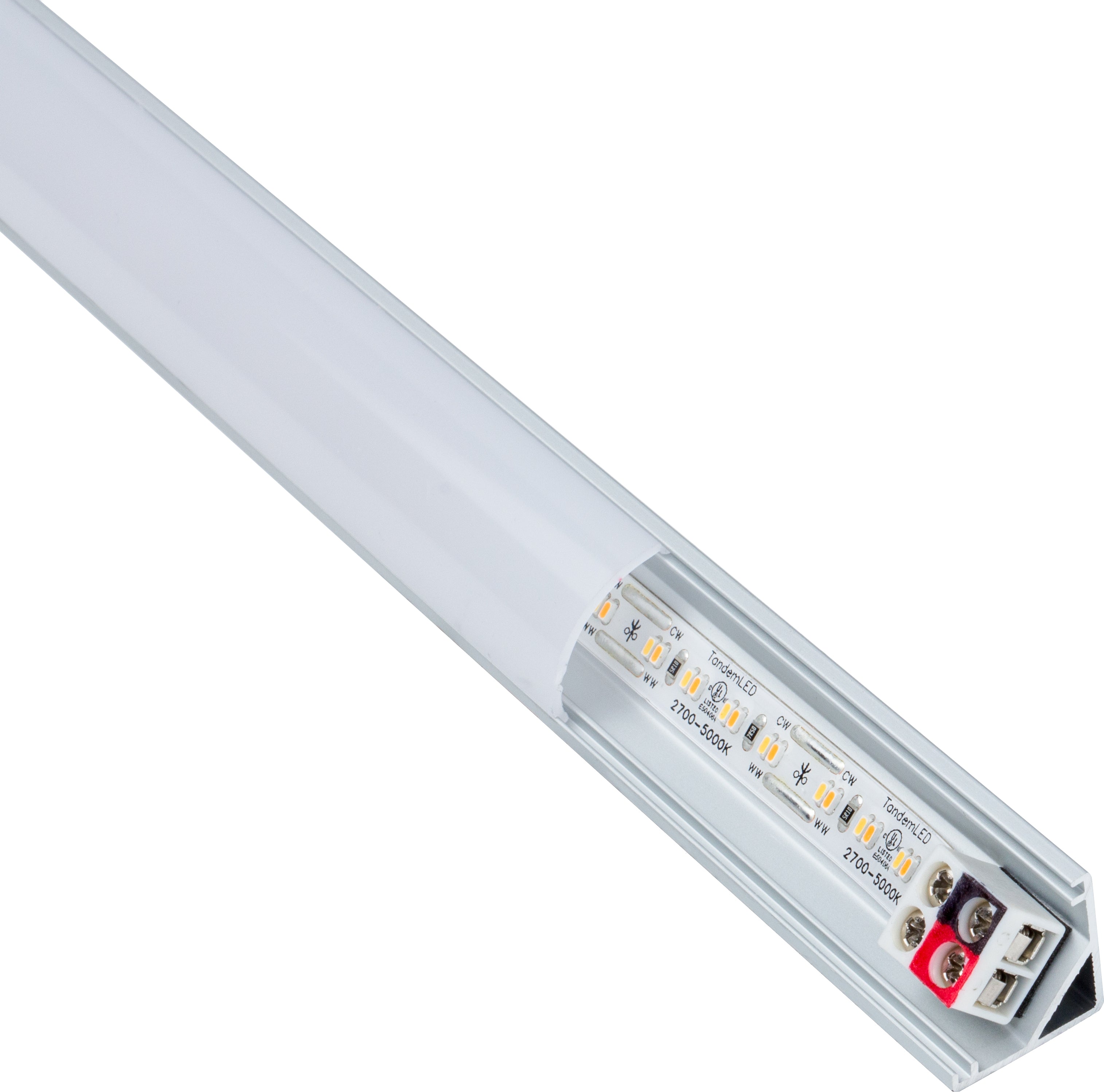 12 Volt - Angled Linear Fixture - Tunable - 2700K-5000K | White ...